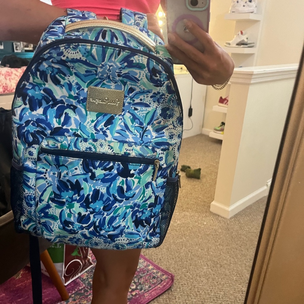 LILY PULITZER book bag great condition never used